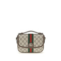 Gucci Beige Stoff-Handtasche