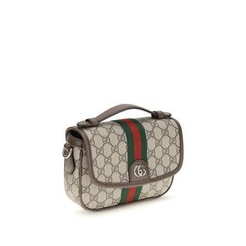 Gucci Beige Stoff-Handtasche