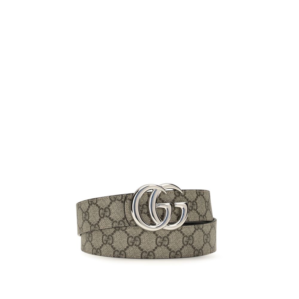 Gucci Beige Kalbsleder Bos Taurus Regular Gürtel