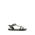 Valentino Garavani Schwarze Gummisandalen