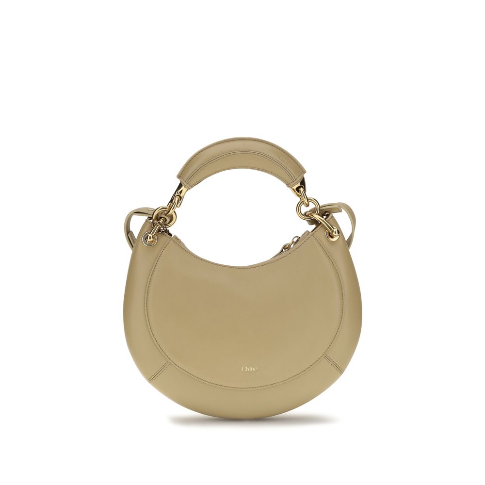 Chloé Beige Kalbsleder Bos Taurus Schultertasche