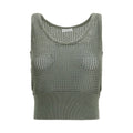 Brunello Cucinelli Zweifarbige Baumwoll-Tanktops
