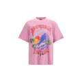 Balenciaga Lila Baumwoll-T-Shirt
