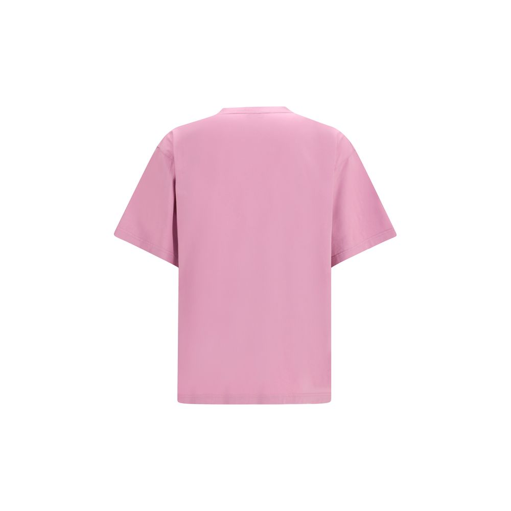 Balenciaga Lila Baumwoll-T-Shirt