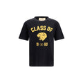 Valentino Schwarzes Baumwoll-T-Shirt