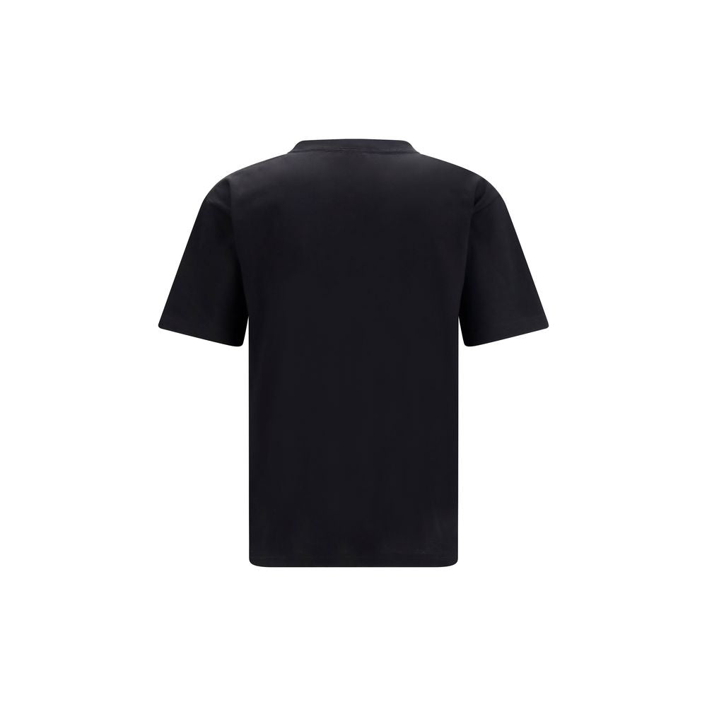 Valentino Schwarzes Baumwoll-T-Shirt