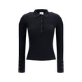 Courrèges Schwarzes Hemd aus Viskose