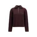 Courrèges Brauner Wollpullover Oves Aries