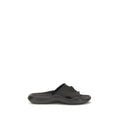 Versace Schwarze Gummisandalen