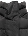 Dolce & Gabbana Schwarze ärmellose Steppjacke aus Polyester für Herren