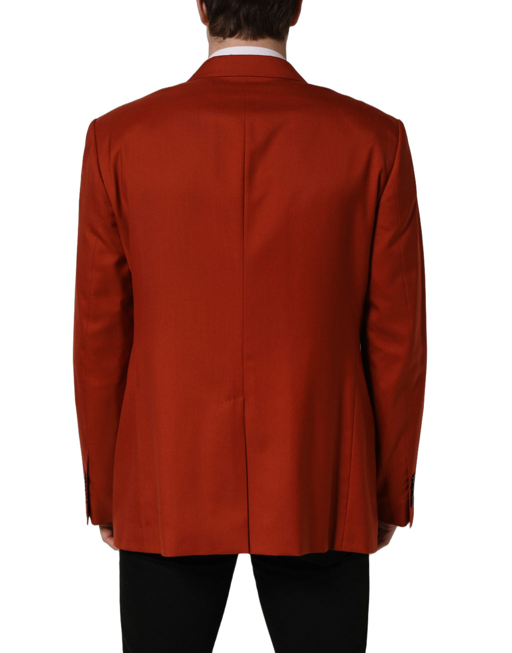 Dolce & Gabbana Roter Kaschmir-Sakko mit Einreiher