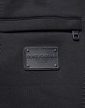 Dolce & Gabbana Schwarze Jogginghose aus Viskose mit Kordelzug für Herren