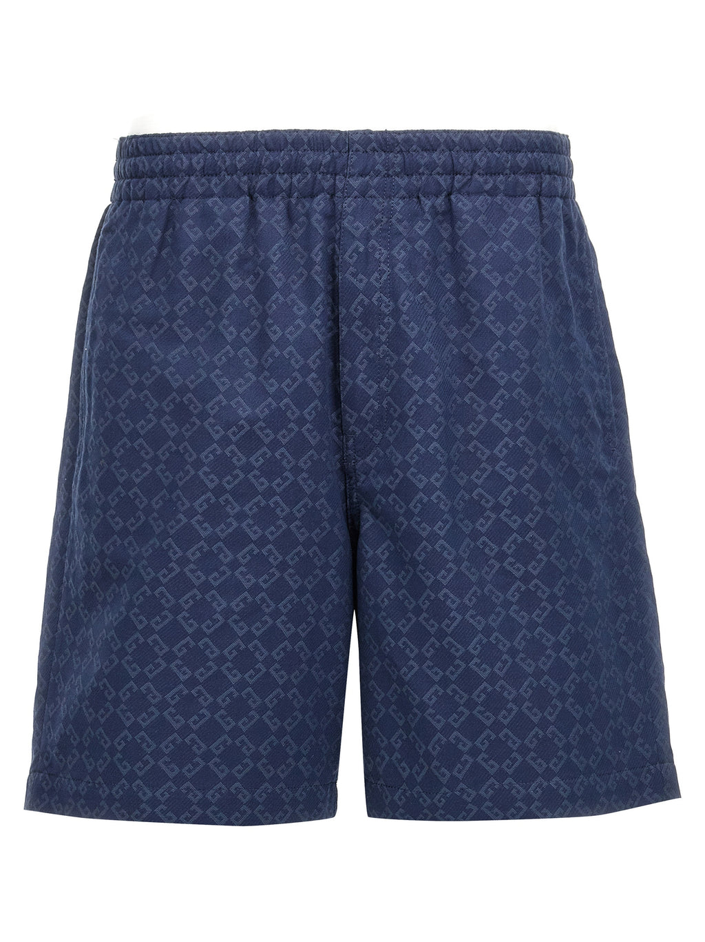 Givenchy Blaue Baumwoll-Bermudashorts