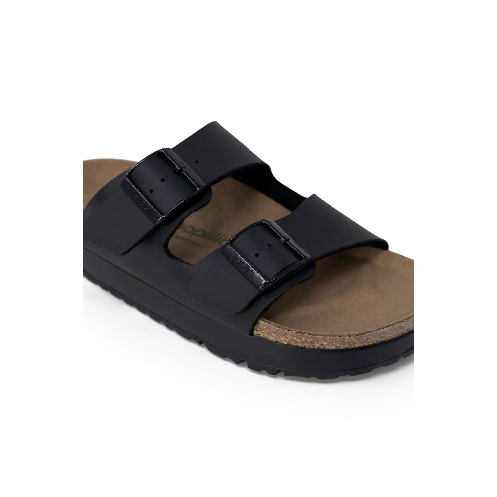 Birkenstock Schwarze Sandalen mit Plateau aus Synthetik