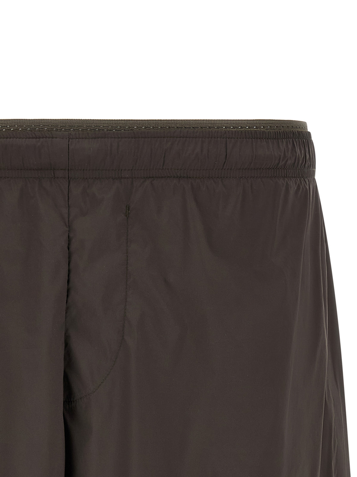 SATISFY Graue Bermuda-Shorts aus Nylon