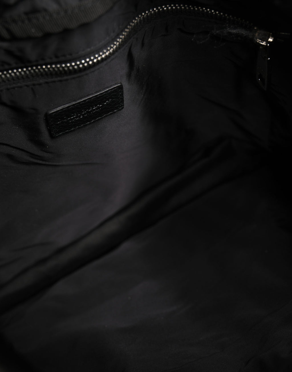 Dolce & Gabbana Schwarz-weißer Rucksack mit Kordelzug aus Polyester für Herren
