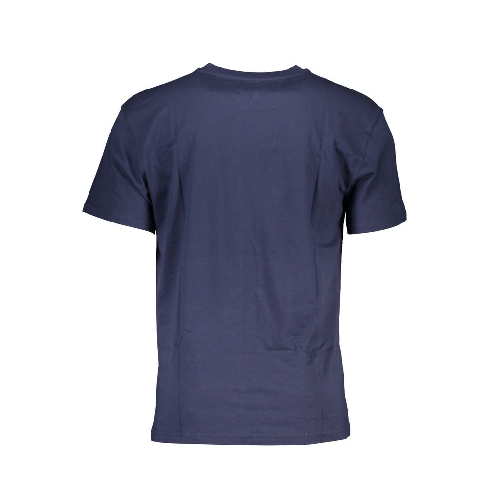 Tommy Hilfiger Blaues Baumwoll-T-Shirt für Herren