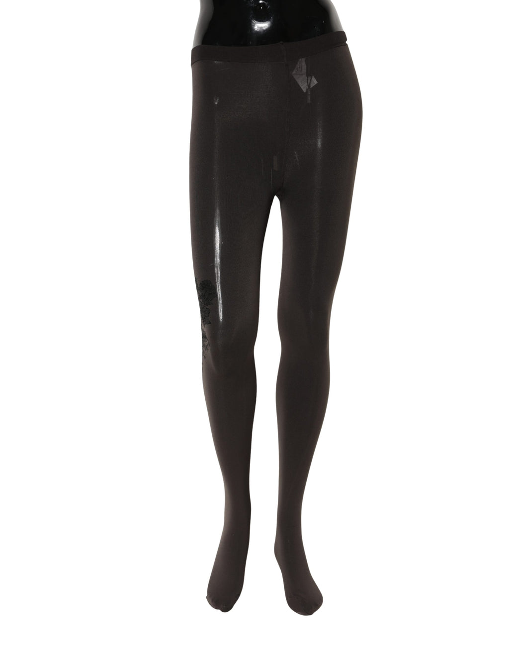 Dolce & Gabbana Schwarze Nylonstrumpfhose Damen Söckchen