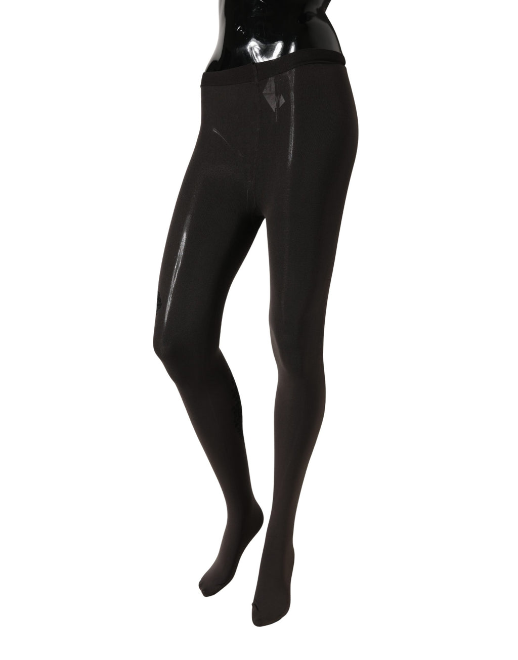 Dolce & Gabbana Schwarze Nylonstrumpfhose Damen Söckchen