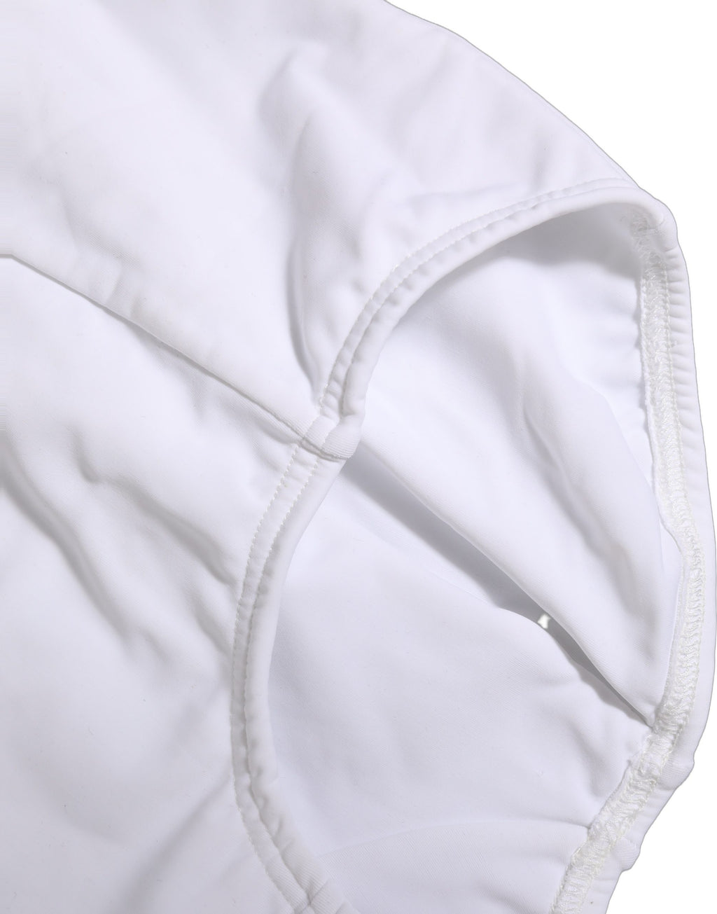 Dolce & Gabbana Weiße Coulotte-Panty mit Logo-Bund