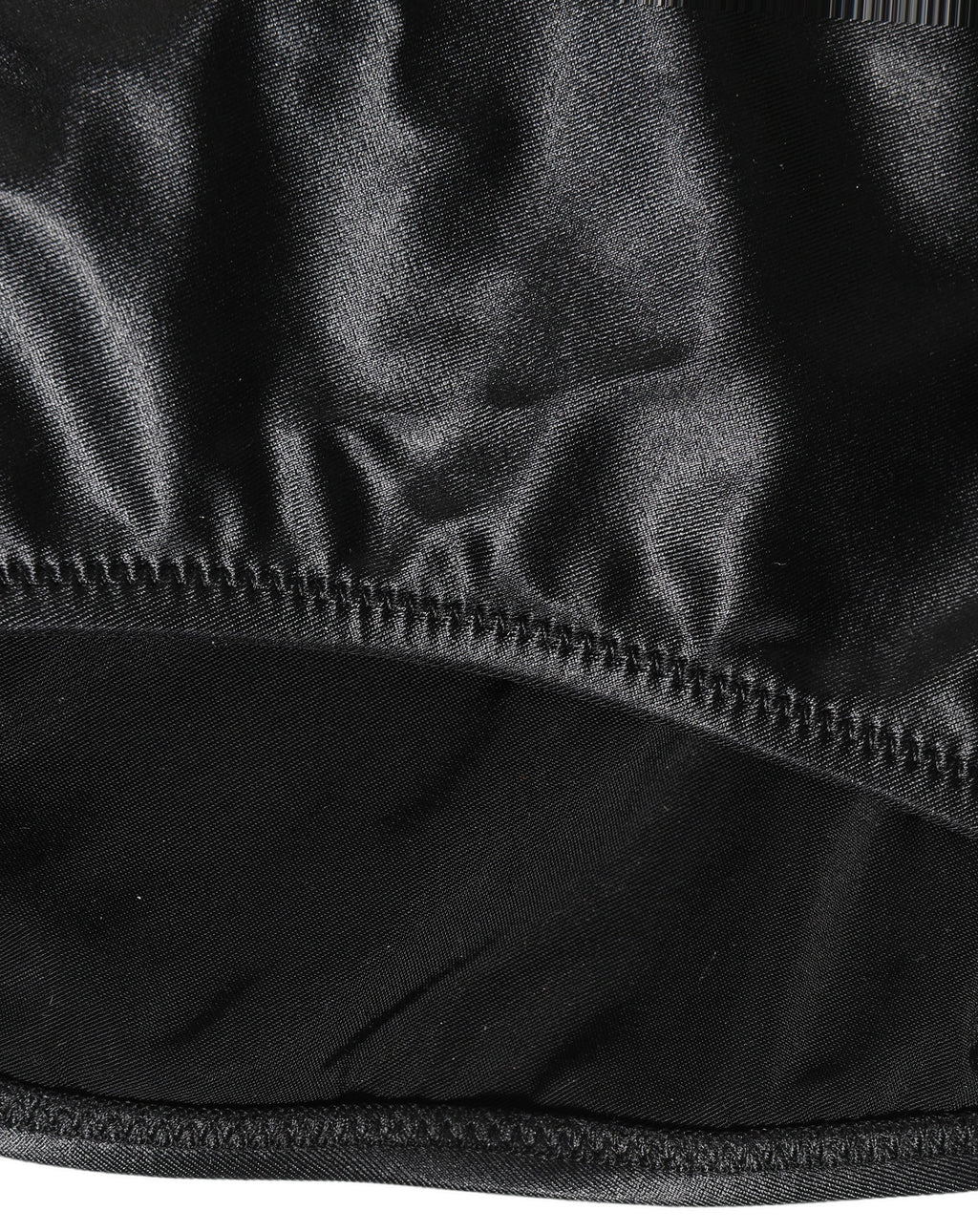 Dolce & Gabbana Schwarzer Badeanzug mit tiefem V-Ausschnitt und Cut-Out