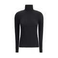 Wolford Schwarzer Wollrollkragenpullover