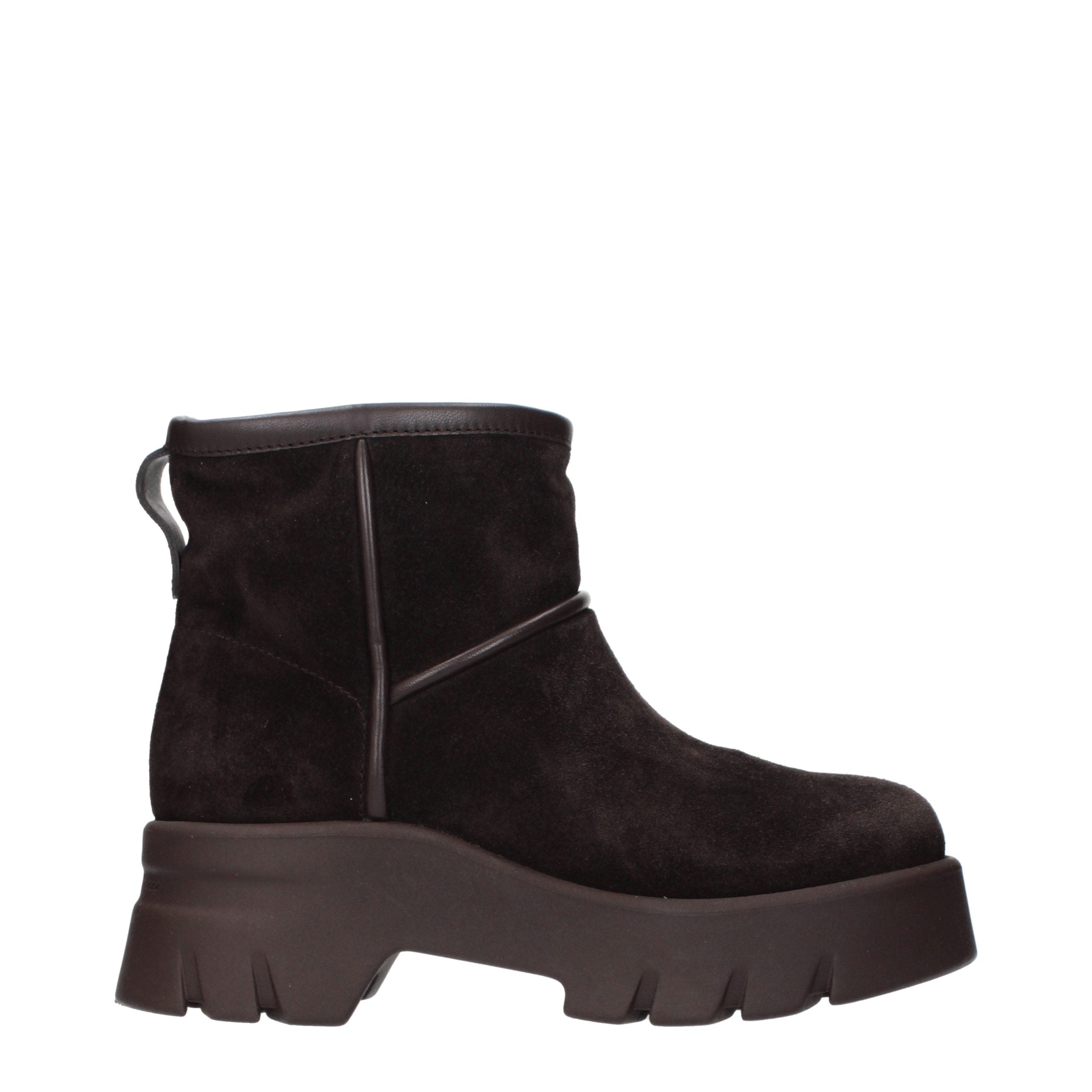 Gianvito Rossi Braune Lederstiefeletten