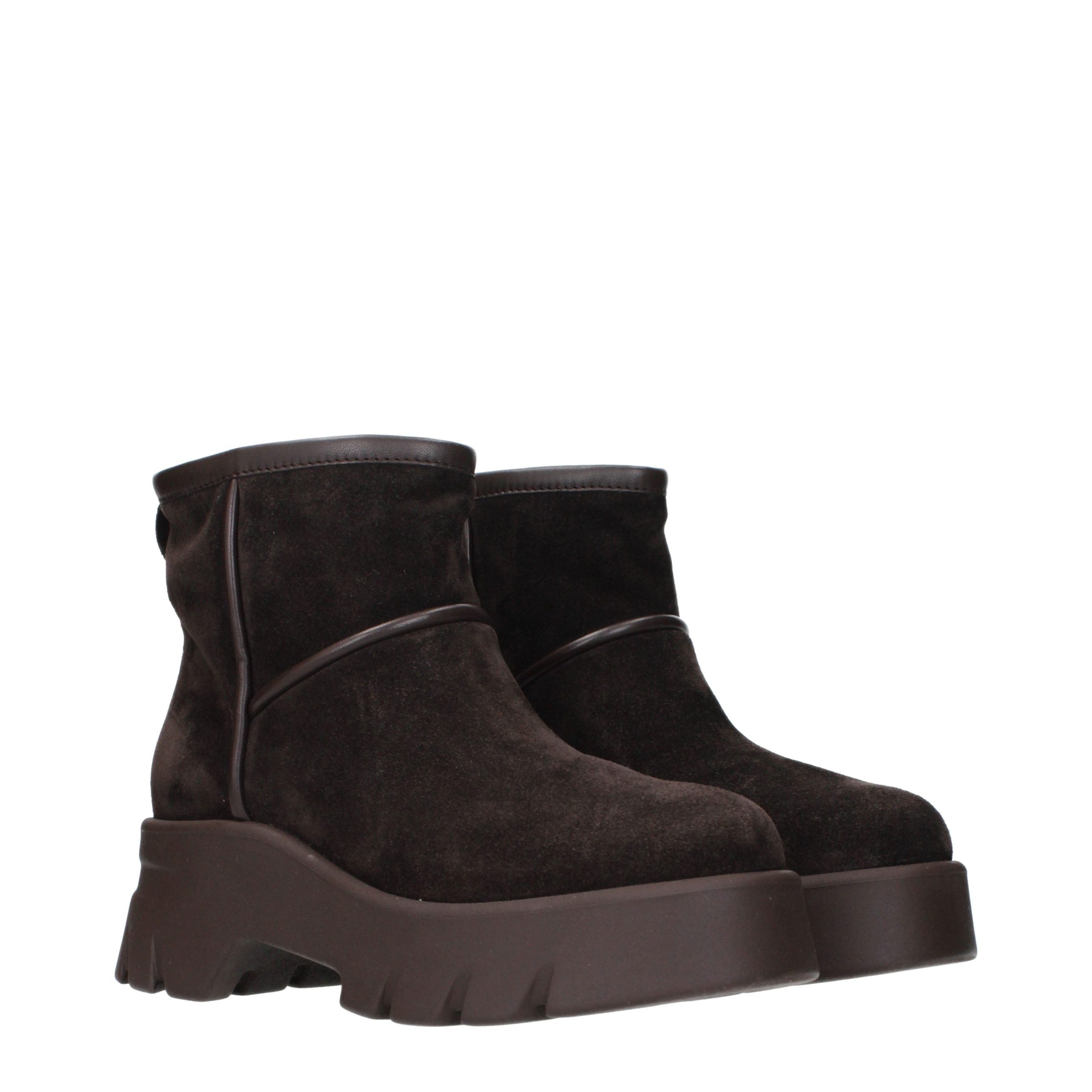 Gianvito Rossi Braune Lederstiefeletten