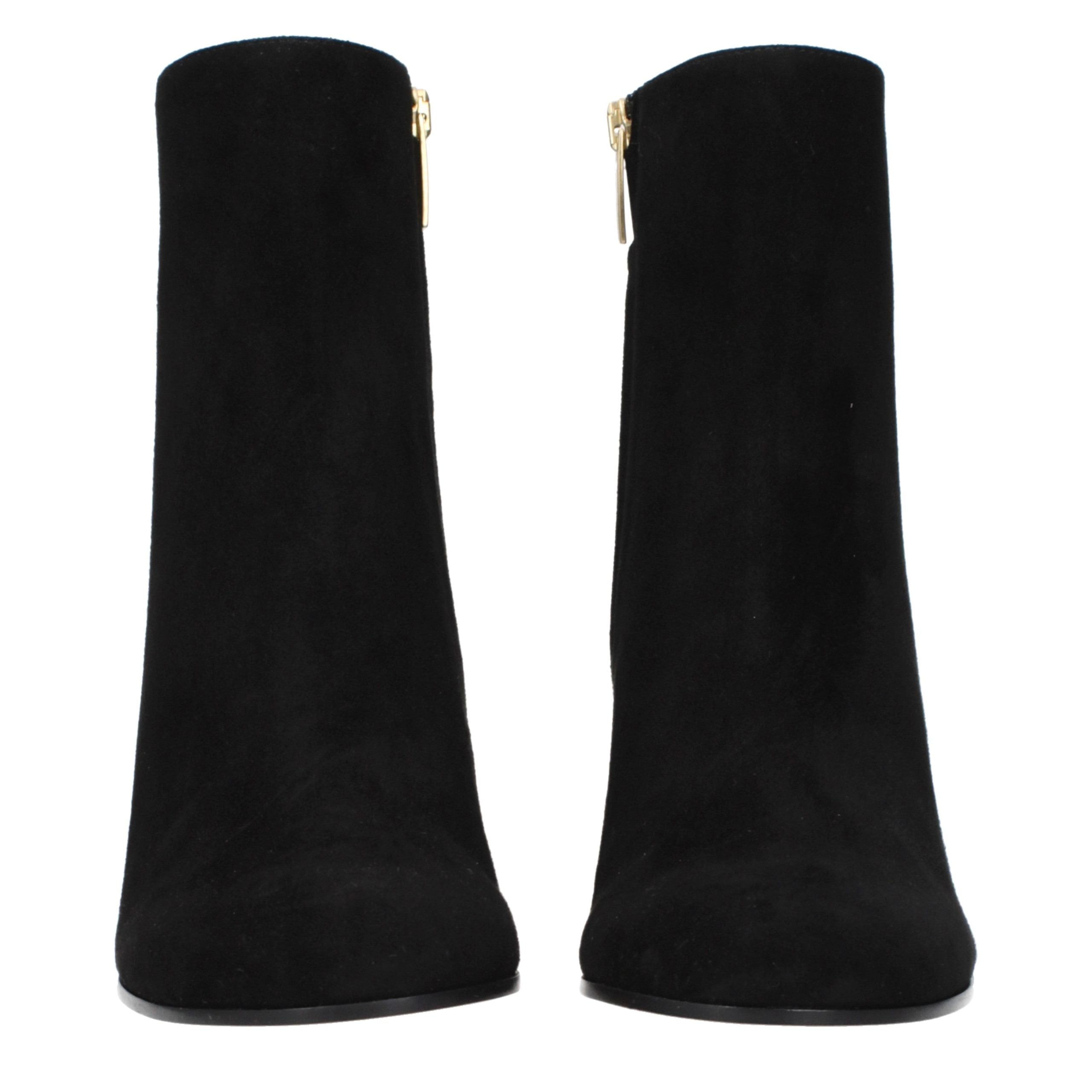 Gianvito Rossi Schwarze Leder-Stiefeletten