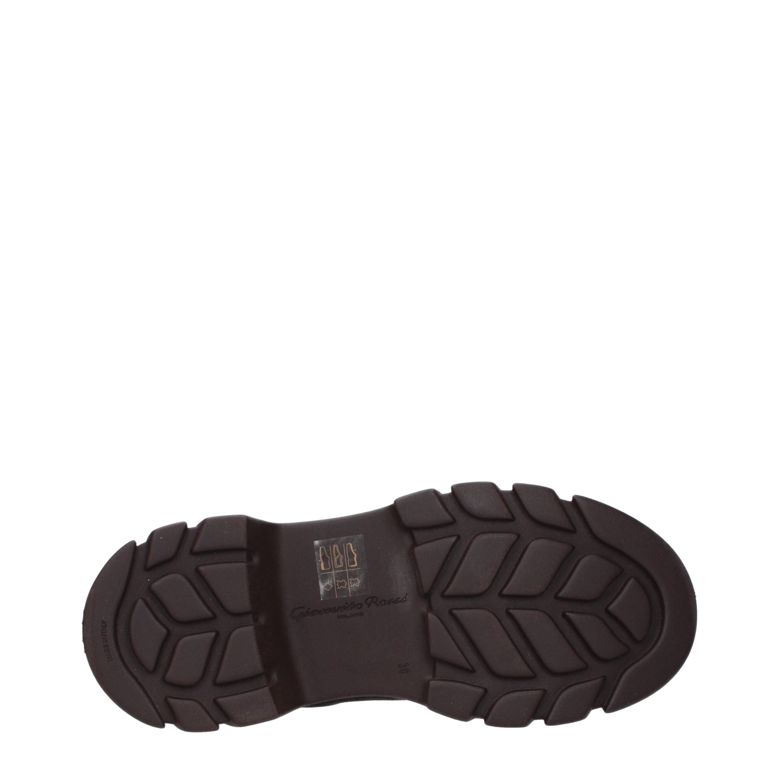 Gianvito Rossi Braune Lederstiefeletten
