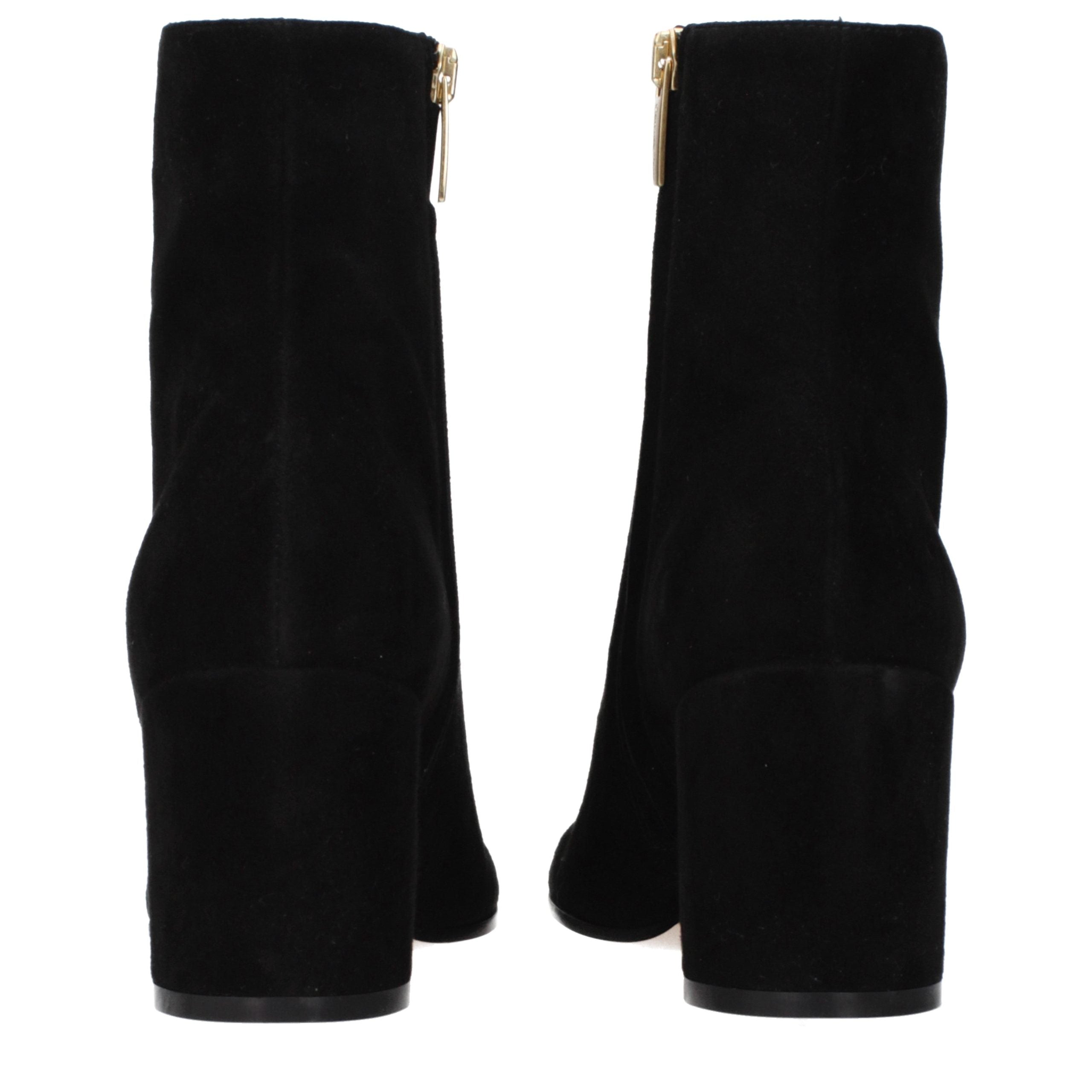 Gianvito Rossi Schwarze Leder-Stiefeletten