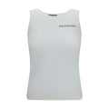 Balenciaga Weiße Baumwoll-Tanktops