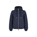 Herno Blaue Polyamid-Jacke in voller Länge