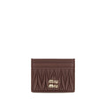 Miu Miu Bordeaux Lamm Ovis Aries Aries Geldbörse