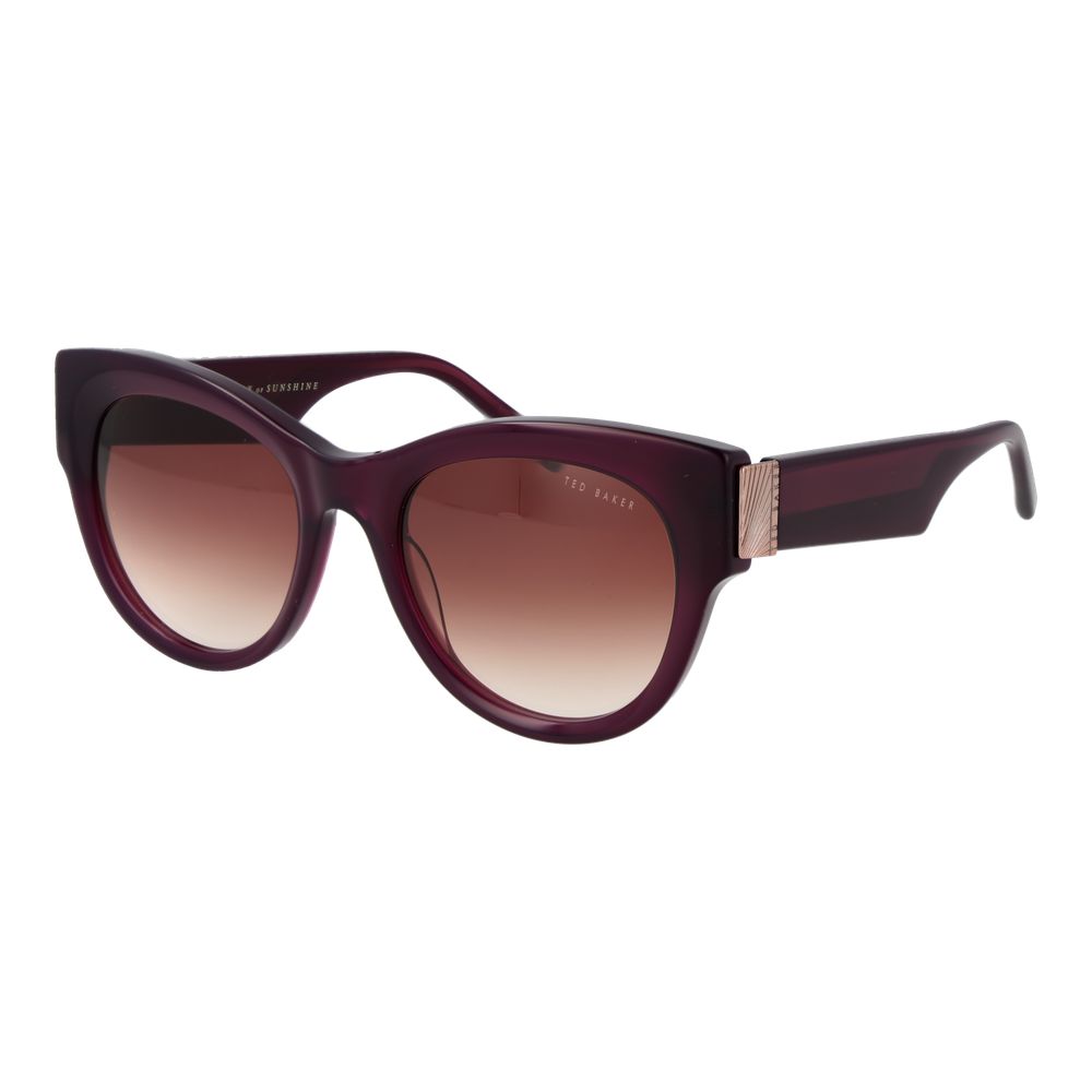 Ted Baker Sonnenbrille aus violettem Acetat