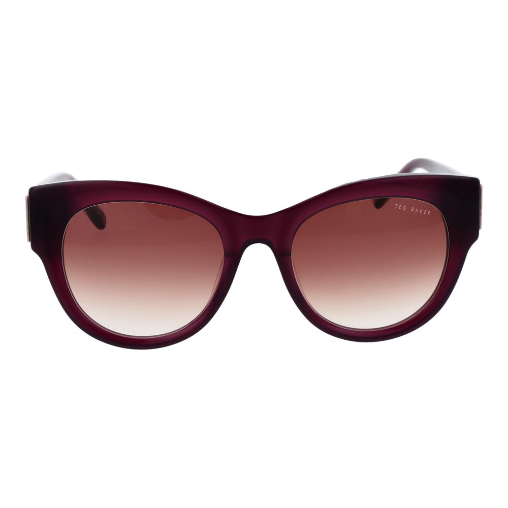 Ted Baker Sonnenbrille aus violettem Acetat