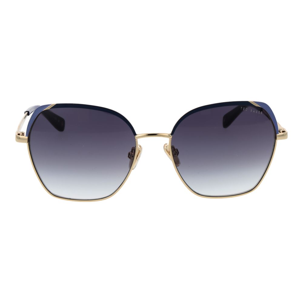 Ted Baker Sonnenbrille aus Goldmetall