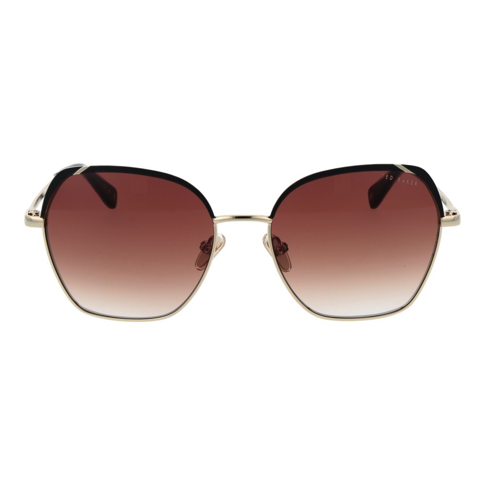 Ted Baker Sonnenbrille aus Goldmetall