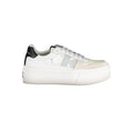 Calvin Klein Weiße Damen-Sneaker aus Polyester