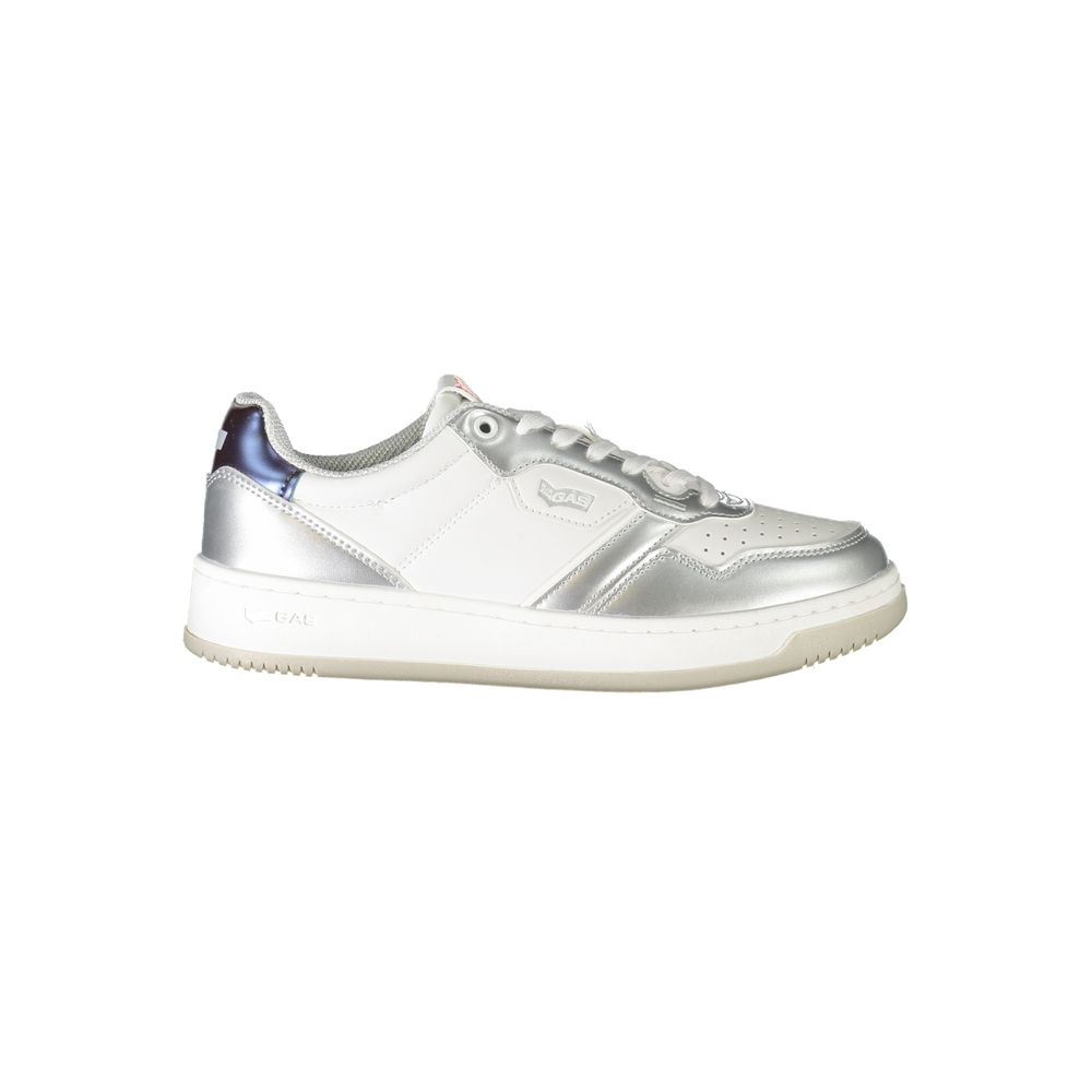 Gas Bianco Damen-Sneaker aus Polyurethan