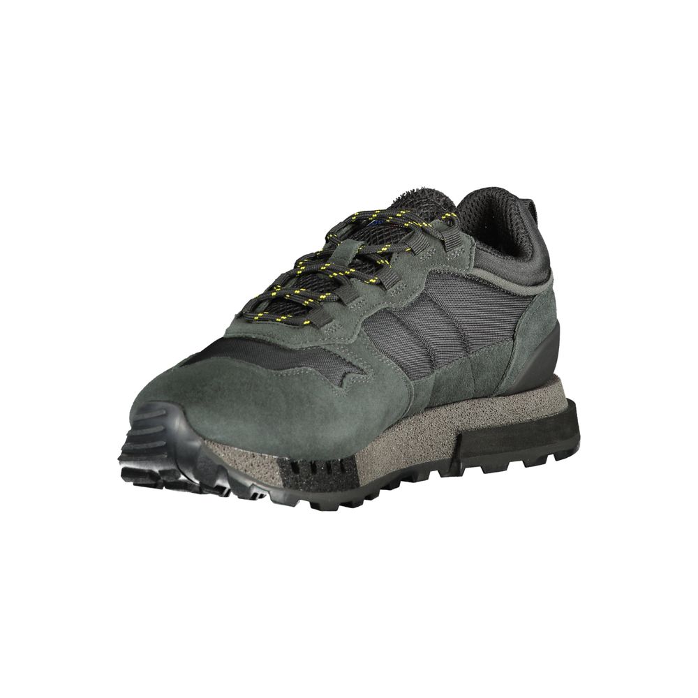 Blauer Schwarzer Sneaker aus Polyethylen für Herren