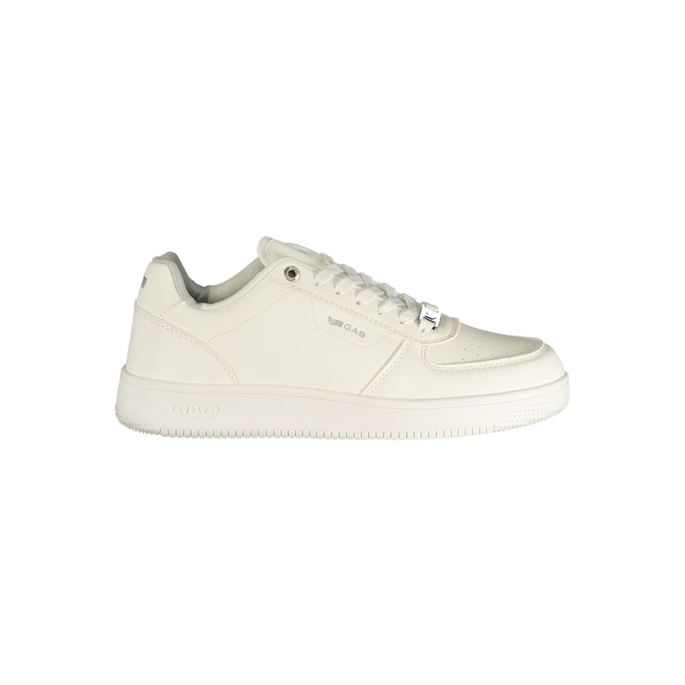 Gas Bianco Damen-Sneaker aus Polyurethan