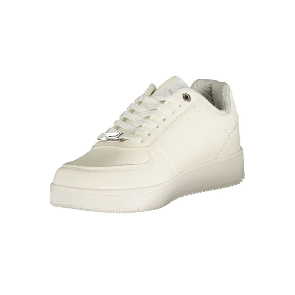 Gas Bianco Damen-Sneaker aus Polyurethan