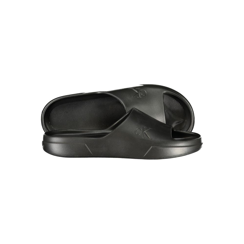Calvin Klein Herren-Slipper aus Nero-Polyurethan