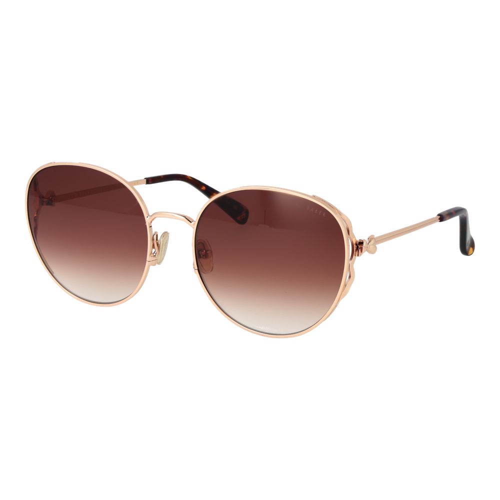 Ted Baker Sonnenbrille aus Roségold-Metall
