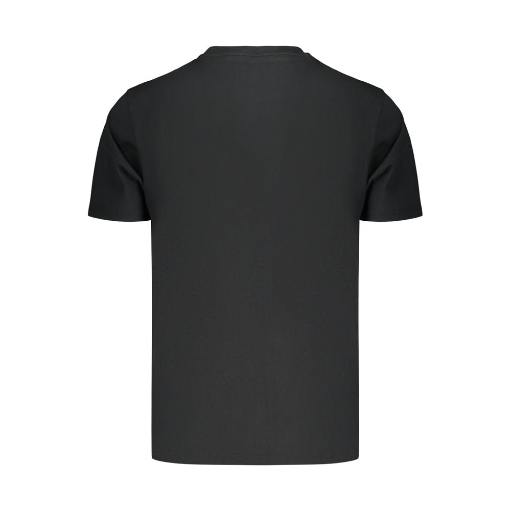 Converse Schwarzes Baumwoll-T-Shirt für Herren
