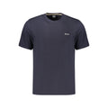 Hugo Boss Blaues Baumwoll-T-Shirt für Herren