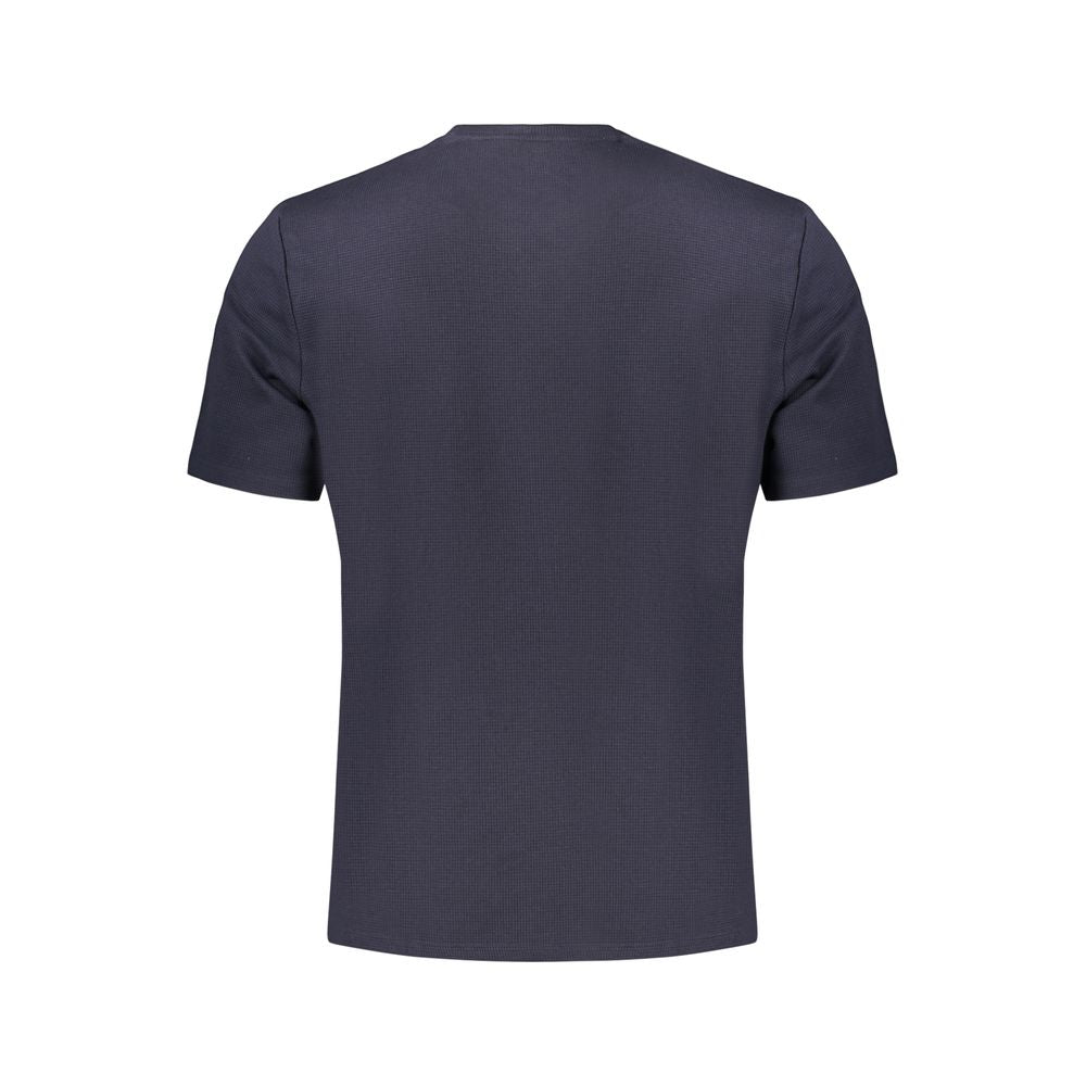 Hugo Boss Blaues Baumwoll-T-Shirt für Herren
