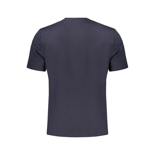 Hugo Boss Blaues Baumwoll-T-Shirt für Herren