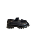 Santoni Blaue Mokassins aus Leder für Herren